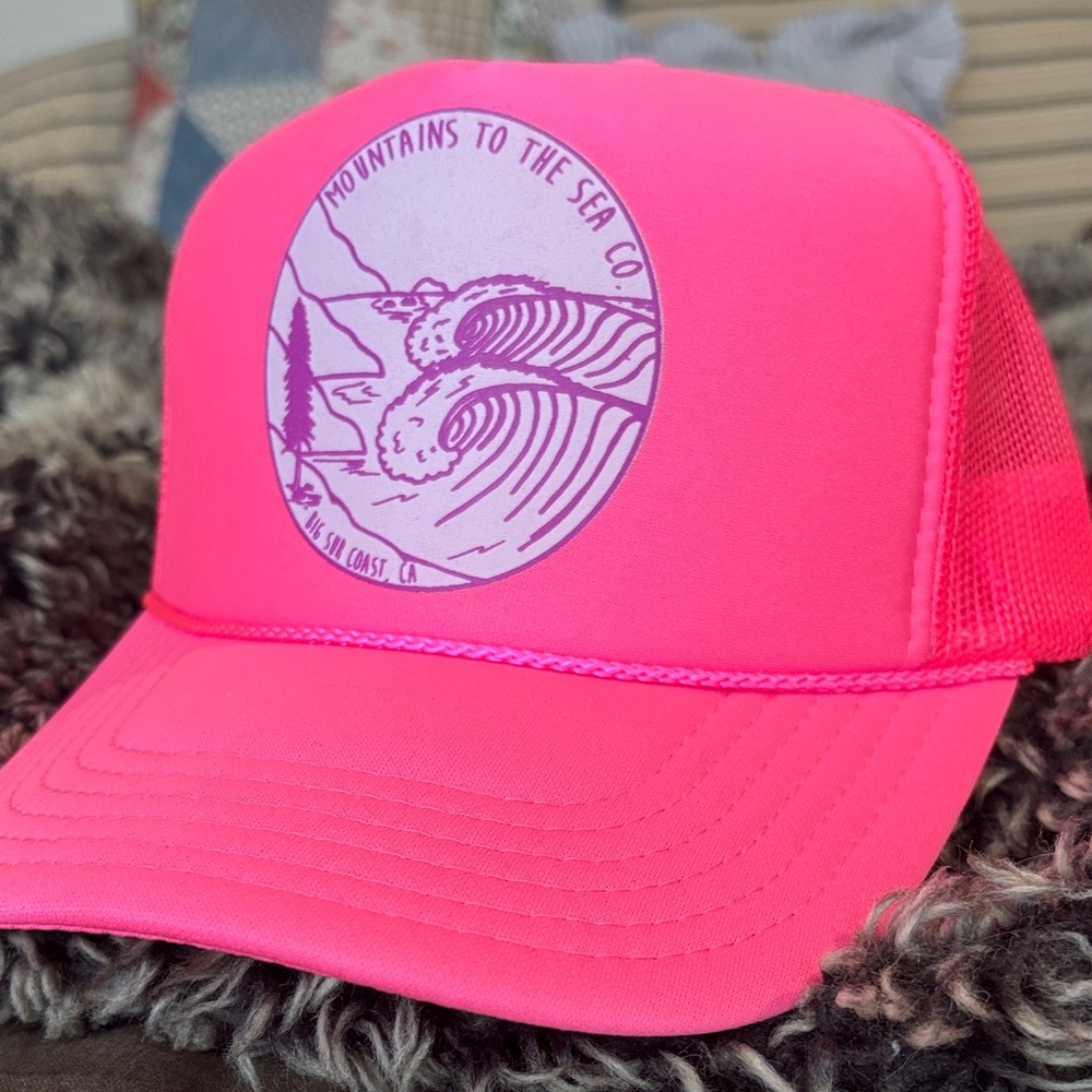 MOUNTAINS TO THE SEA CO TRUCKER HAT🌊🌲